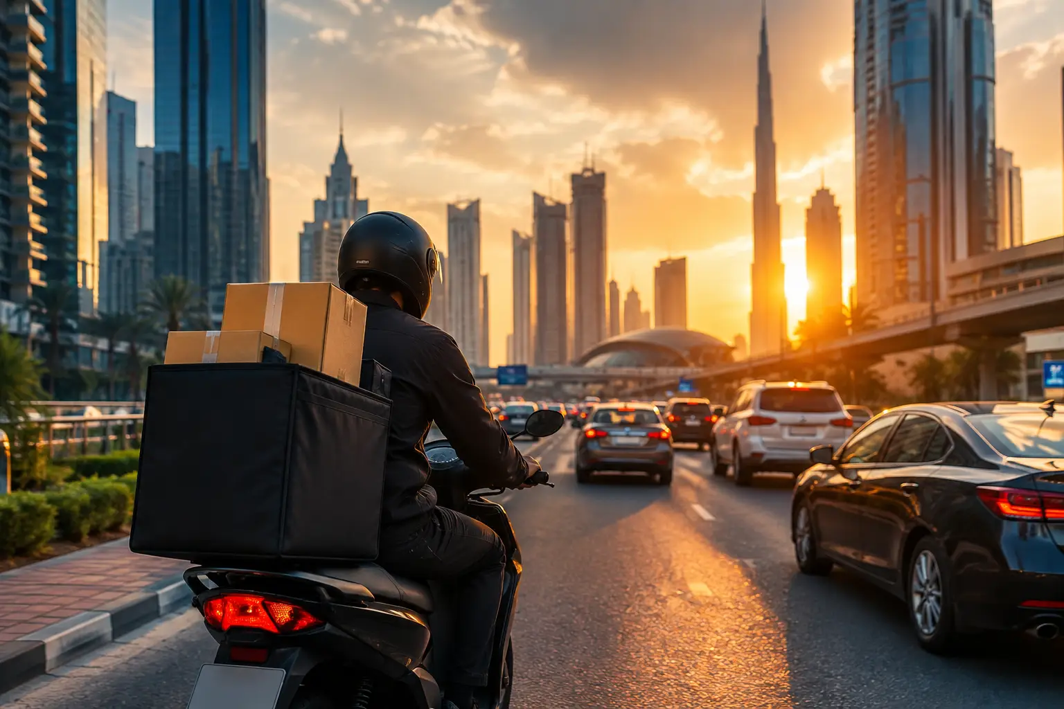 TaskPul pickup and delivery service helping businesses beat Dubai traffic with fast, reliable deliveries