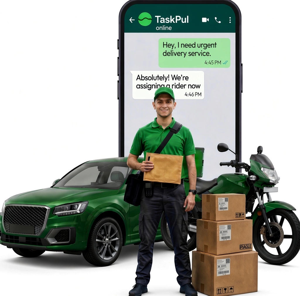 Urgent delivery service in Dubai by Taskpul